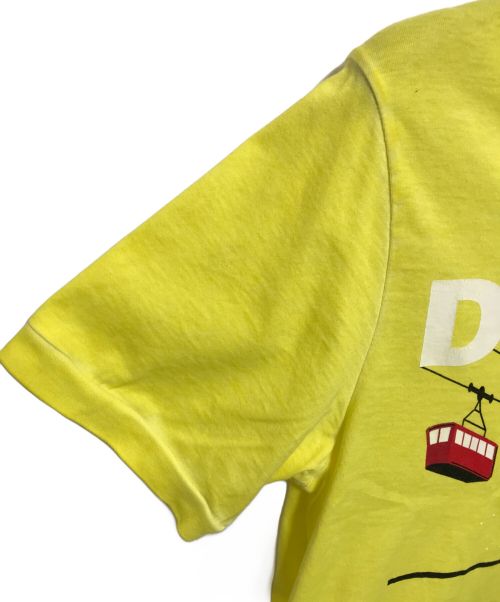 DSQUARED2（ディースクエアード）DSQUARED2 (ディースクエアード) プリントTシャツ イエロー サイズ:下記参照の古着・服飾アイテム