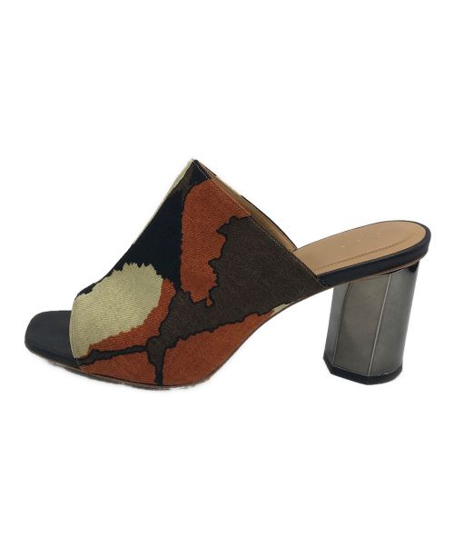 LAURENCE（ロランス）LAURENCE (ロランス) ヒールサンダル ブラウン サイズ:36 1/２の古着・服飾アイテム