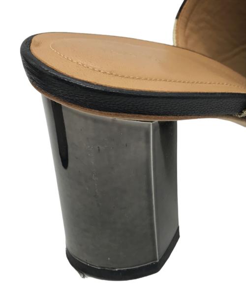 LAURENCE（ロランス）LAURENCE (ロランス) ヒールサンダル ブラウン サイズ:36 1/２の古着・服飾アイテム