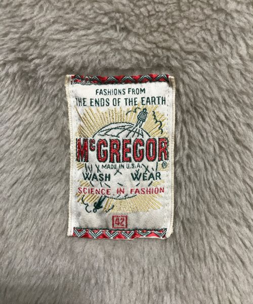 McGREGOR（マックレガー）McGREGOR (マクレガー) 60’Sライナー付コート オリーブ サイズ:SIZE42の古着・服飾アイテム
