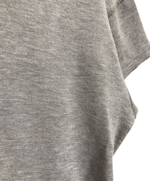 HYKE（ハイク）HYKE (ハイク) S/Sスウェット グレー サイズ:SIZE 1の古着・服飾アイテム