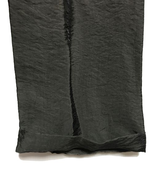 BLURHMS（ブラームス）BLURHMS (ブラームス) Ny/R Side Seamless 4P Pants ダークグリーン 未使用品の古着・服飾アイテム