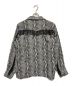 Needles (ニードルズ) Fringe One-Up Shirt - Python Jq. / Purple グレー サイズ:M：10000円