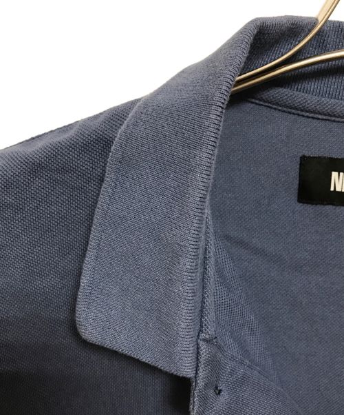 NEIGHBORHOOD（ネイバーフッド）NEIGHBORHOOD (ネイバーフッド) PIQUE CLASSIC POLOSHIRT SS ブルー サイズ:Mの古着・服飾アイテム