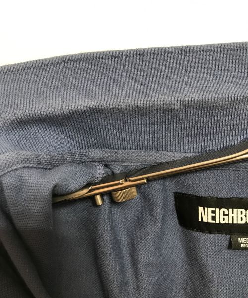 NEIGHBORHOOD（ネイバーフッド）NEIGHBORHOOD (ネイバーフッド) PIQUE CLASSIC POLOSHIRT SS ブルー サイズ:Mの古着・服飾アイテム