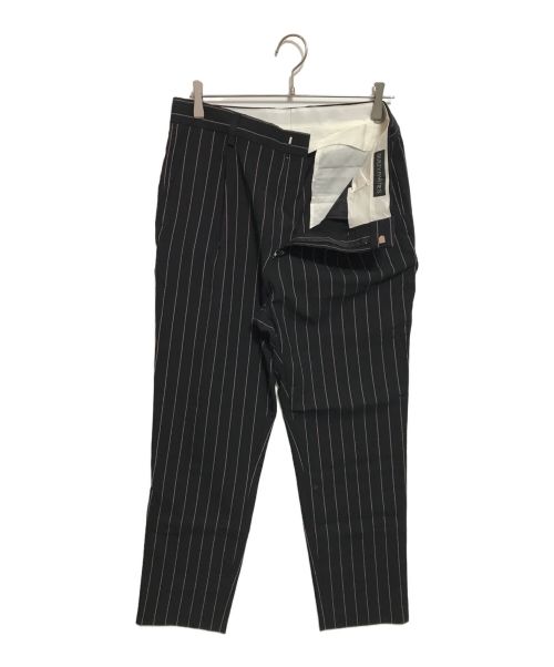 WACKO MARIA GUILTY PARTIES（ワコマリア ギルティーパーティー）WACKO MARIA GUILTY PARTIES (ワコマリア ギルティーパーティー) ストライプスラックス ネイビー×ピンク サイズ:Lの古着・服飾アイテム