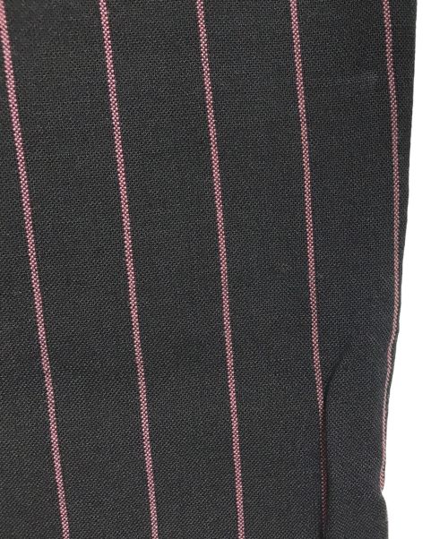 WACKO MARIA GUILTY PARTIES（ワコマリア ギルティーパーティー）WACKO MARIA GUILTY PARTIES (ワコマリア ギルティーパーティー) ストライプスラックス ネイビー×ピンク サイズ:Lの古着・服飾アイテム