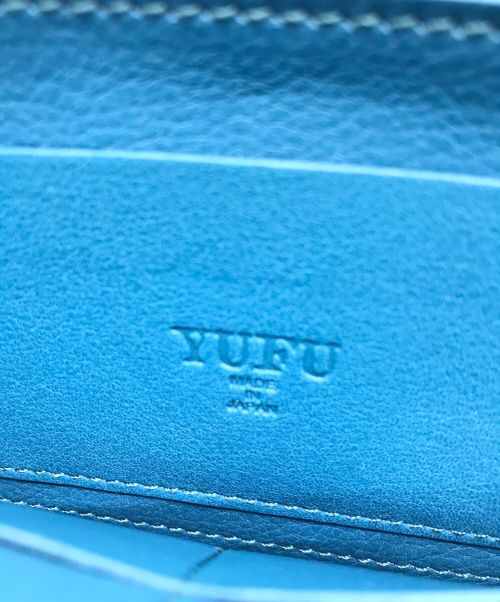 YUFU（ユフ）YUFU (ユフ) 長財布 ブルーの古着・服飾アイテム