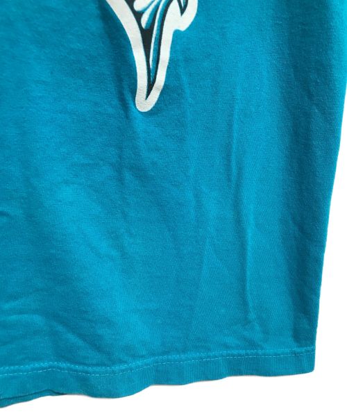 STARTER（スターター）STARTER (スターター) 90’SシングルステッチプリントTシャツ ブルー サイズ:Lの古着・服飾アイテム