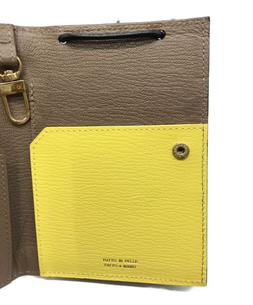 l'arcobaleno（ラルコバレーノ）l'arcobaleno (ラルコバレーノ) ショルダーウォレット ベージュの古着・服飾アイテム