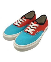 VANS×ALL GOOD FLOWERS（ヴァンズ）の古着「AUTHENTIC」｜オレンジ×ブルー