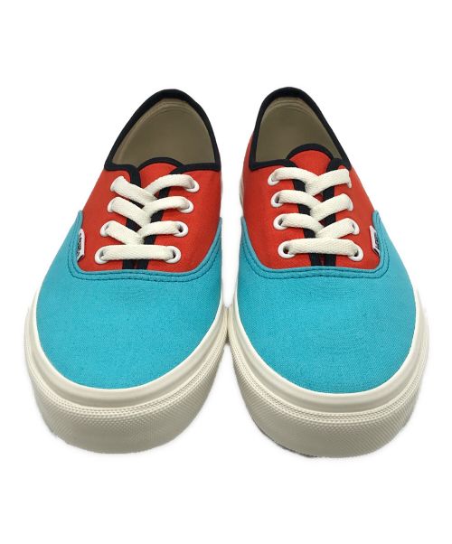 VANS（ヴァンズ）VANS (バンズ) ALL GOOD FLOWERS AUTHENTIC オレンジ×ブルー サイズ:23.5cm 未使用品の古着・服飾アイテム