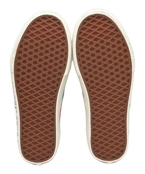 VANS（ヴァンズ）VANS (バンズ) ALL GOOD FLOWERS AUTHENTIC オレンジ×ブルー サイズ:23.5cm 未使用品の古着・服飾アイテム