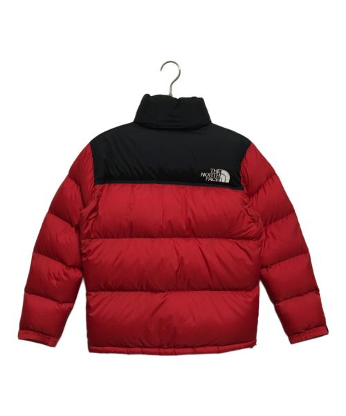 THE NORTH FACE（ザ ノース フェイス）THE NORTH FACE (ザ ノース フェイス) ヌプシジャケット レッド×ブラック サイズ:Sの古着・服飾アイテム