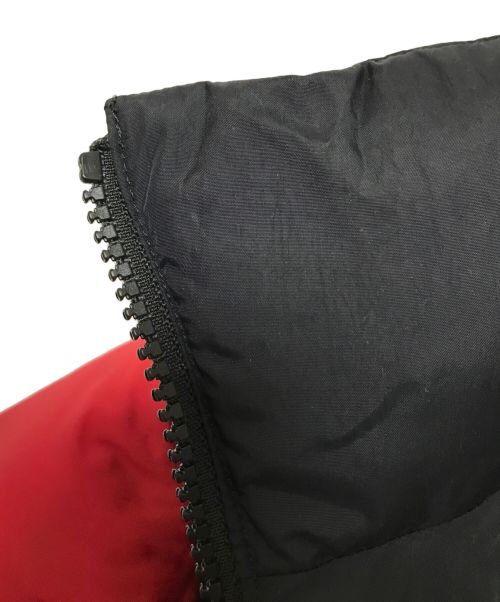 THE NORTH FACE（ザ ノース フェイス）THE NORTH FACE (ザ ノース フェイス) ヌプシジャケット レッド×ブラック サイズ:Sの古着・服飾アイテム