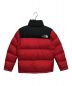 THE NORTH FACE (ザ ノース フェイス) ヌプシジャケット レッド×ブラック サイズ:S：16000円