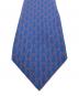 HERMES (エルメス) シルクネクタイ ネイビー×レッド サイズ:下記参照：4000円