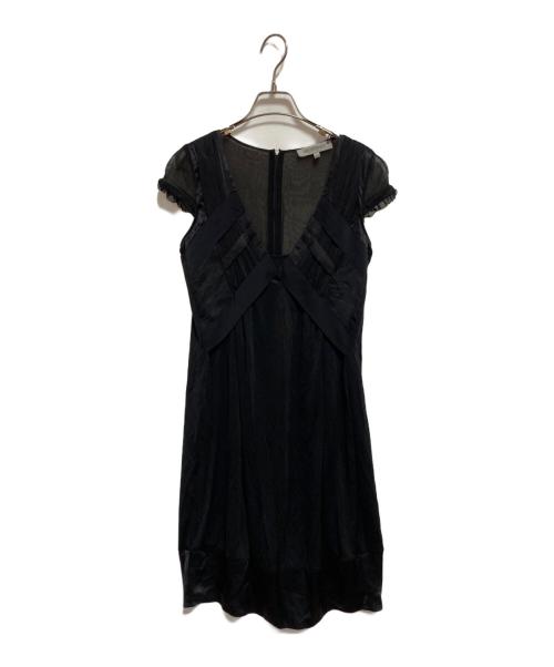 SPORT MAX（スポーツマックス）SPORT MAX (スポーツマックス) デザインワンピース ブラック サイズ:Sの古着・服飾アイテム