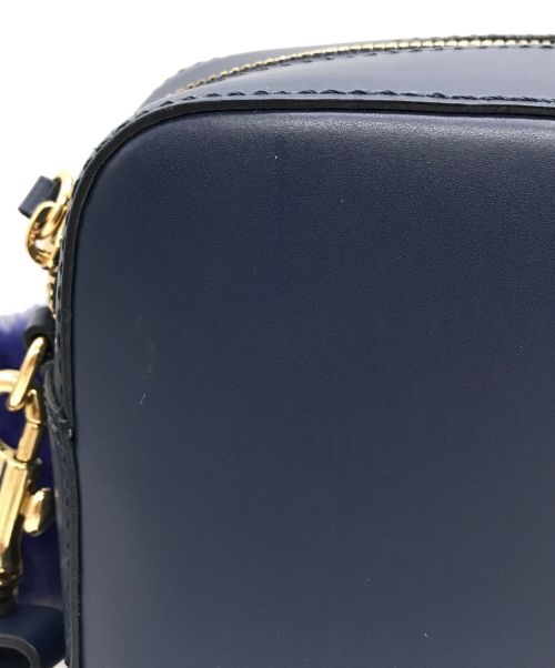 IACUCCI（イアクッチ）IACUCCI (イアクッチ) ファーストラップ付きショルダーバッグ ネイビーの古着・服飾アイテム