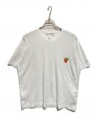 COMME des GARCONS SHIRTコムデギャルソンシャツ）の古着「プリントTシャツ」｜ホワイト