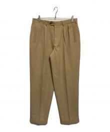 pHIZ menswear（USED）の古着「2タックスラックス」｜ベージュ