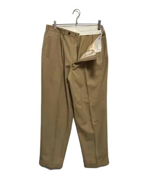 pHIZ menswear（USED）pHIZ menswear (USED) 2タックスラックス ベージュ サイズ:34の古着・服飾アイテム