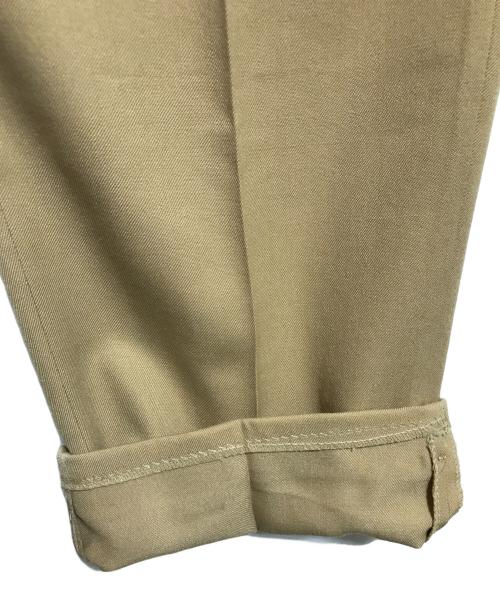 pHIZ menswear（USED）pHIZ menswear (USED) 2タックスラックス ベージュ サイズ:34の古着・服飾アイテム