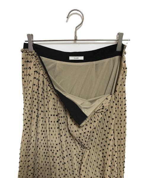 CLANE（クラネ）CLANE (クラネ) プリーツスカート ブラウン サイズ:2の古着・服飾アイテム