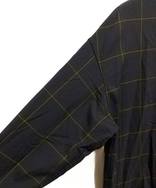 PUBLIC TOKYO（パブリックトウキョウ）PUBLIC TOKYO (パブリックトウキョウ) TWチェックオーバーシャツ ネイビー サイズ:1の古着・服飾アイテム