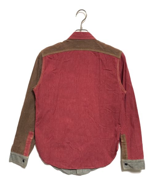 freewheelers（フリーホイーラーズ）FREEWHEELERS (フリーホイーラーズ) 切替シャツ マルチカラー サイズ:15の古着・服飾アイテム