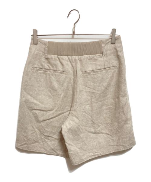 GALLARDA GALANTE（ガリャルダガランテ）GALLARDA GALANTE (ガリャルダガランテ) ヘビーリネンショートパンツ ベージュ サイズ:1の古着・服飾アイテム