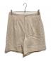GALLARDA GALANTE（ガリャルダガランテ）の古着「ヘビーリネンショートパンツ」｜ベージュ