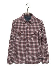 45R（フォーティファイブ・アール）の古着「より杢の908イースタンネルシャツ」｜ピンク