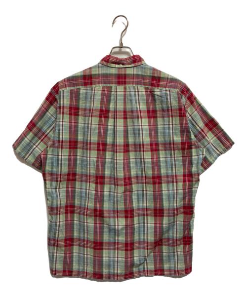 RALPH LAUREN（ラルフローレン）RALPH LAUREN (ラルフローレン) チェックBDシャツ レッド×グリーン サイズ:Lの古着・服飾アイテム