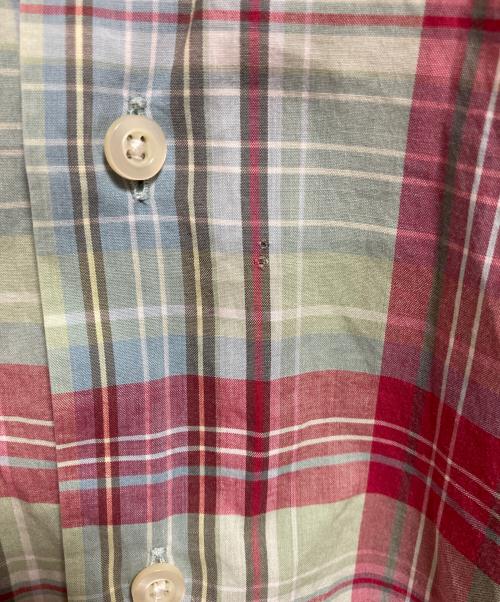 RALPH LAUREN（ラルフローレン）RALPH LAUREN (ラルフローレン) チェックBDシャツ レッド×グリーン サイズ:Lの古着・服飾アイテム