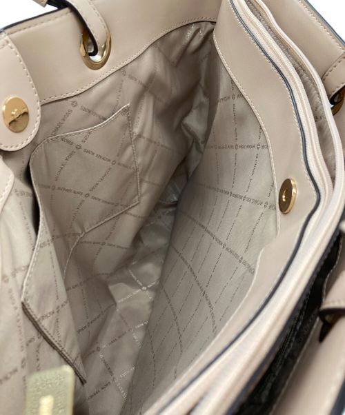 MICHAEL KORS（マイケル・コース）MICHAEL KORS (マイケルコース) トートバッグ ベージュの古着・服飾アイテム
