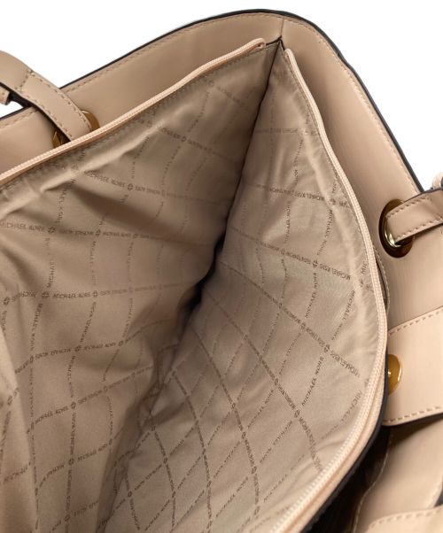 MICHAEL KORS（マイケル・コース）MICHAEL KORS (マイケルコース) トートバッグ ベージュの古着・服飾アイテム
