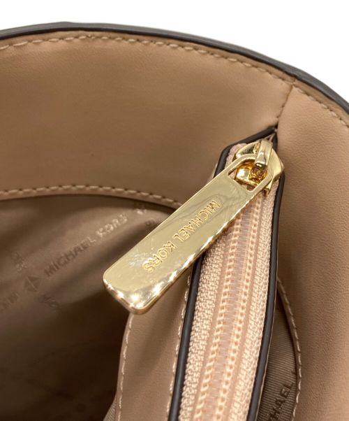 MICHAEL KORS（マイケル・コース）MICHAEL KORS (マイケルコース) トートバッグ ベージュの古着・服飾アイテム