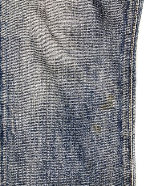 RRL（ダブルアールエル）RRL (ダブルアールエル) ボタンフライストレ-トデニムパンツ インディゴ サイズ:31×34の古着・服飾アイテム