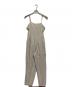 LEINWANDE（ラインヴァンド）の古着「Belted Linen Jumpsuits」｜ベージュ