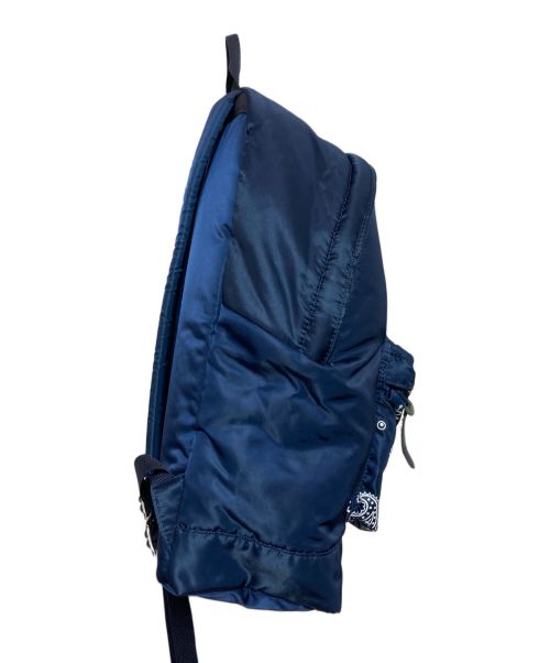 PORTER（ポーター）PORTER (ポーター) end. (エンド) BANDANA DAY PACK ネイビー×ホワイトの古着・服飾アイテム