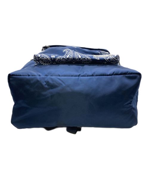 PORTER（ポーター）PORTER (ポーター) end. (エンド) BANDANA DAY PACK ネイビー×ホワイトの古着・服飾アイテム