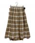 O'NEIL OF DUBLIN (オニールオブダブリン) チェックスカート ベージュ サイズ:S：8000円