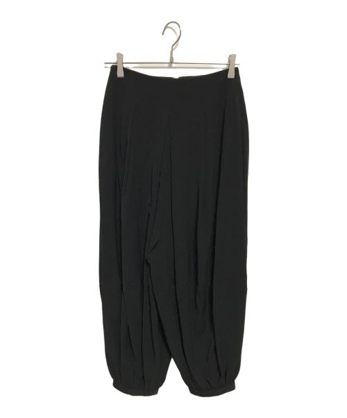 ENFOLD（エンフォルド）ENFOLD (エンフォルド) クロップドバルーンパンツ ブラック サイズ:36の古着・服飾アイテム