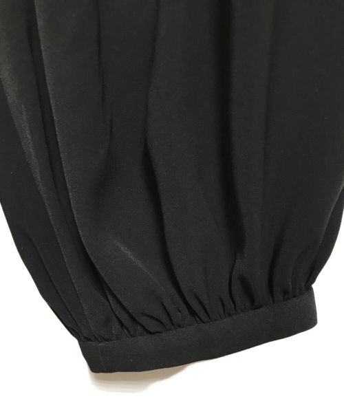 ENFOLD（エンフォルド）ENFOLD (エンフォルド) クロップドバルーンパンツ ブラック サイズ:36の古着・服飾アイテム