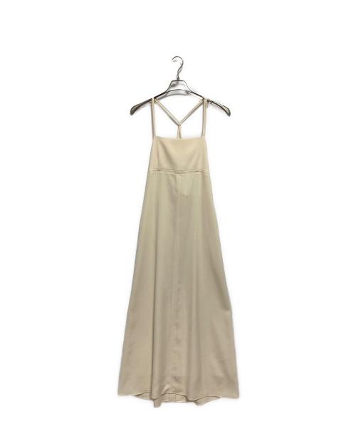 MIESROHE（ミースロエ）MIESROHE (ミースロエ) washableナローキャミソールワンピース アイボリー サイズ:Fの古着・服飾アイテム