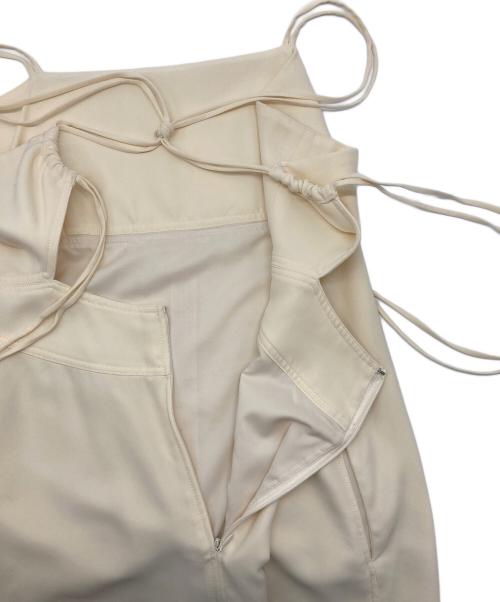 MIESROHE（ミースロエ）MIESROHE (ミースロエ) washableナローキャミソールワンピース アイボリー サイズ:Fの古着・服飾アイテム