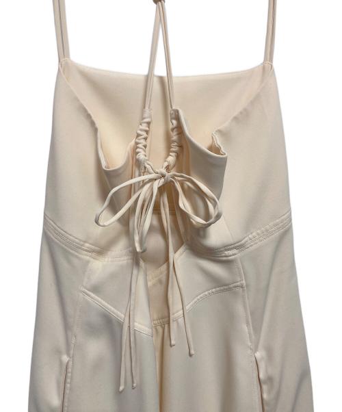 MIESROHE（ミースロエ）MIESROHE (ミースロエ) washableナローキャミソールワンピース アイボリー サイズ:Fの古着・服飾アイテム