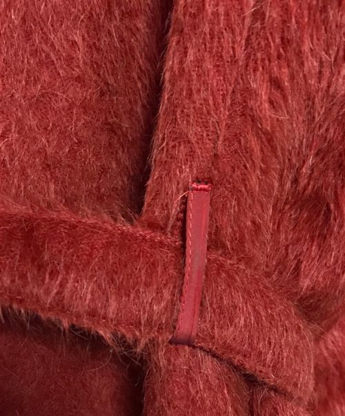 'S Max Mara（エスマックスマーラ）'S Max Mara (エスマックスマーラ) アルパカ混コート レッド サイズ:42の古着・服飾アイテム