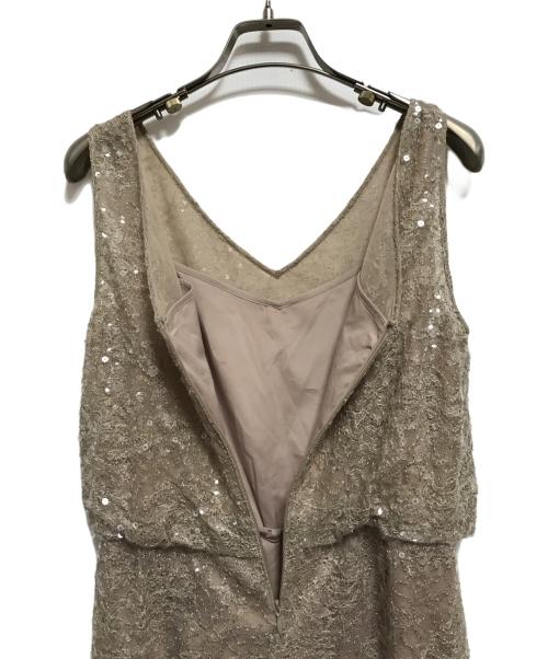 Diagram（ダイアグラム）Diagram (ダイアグラム) スパンコールレースオールインワン ベージュ サイズ:SIZE 36の古着・服飾アイテム